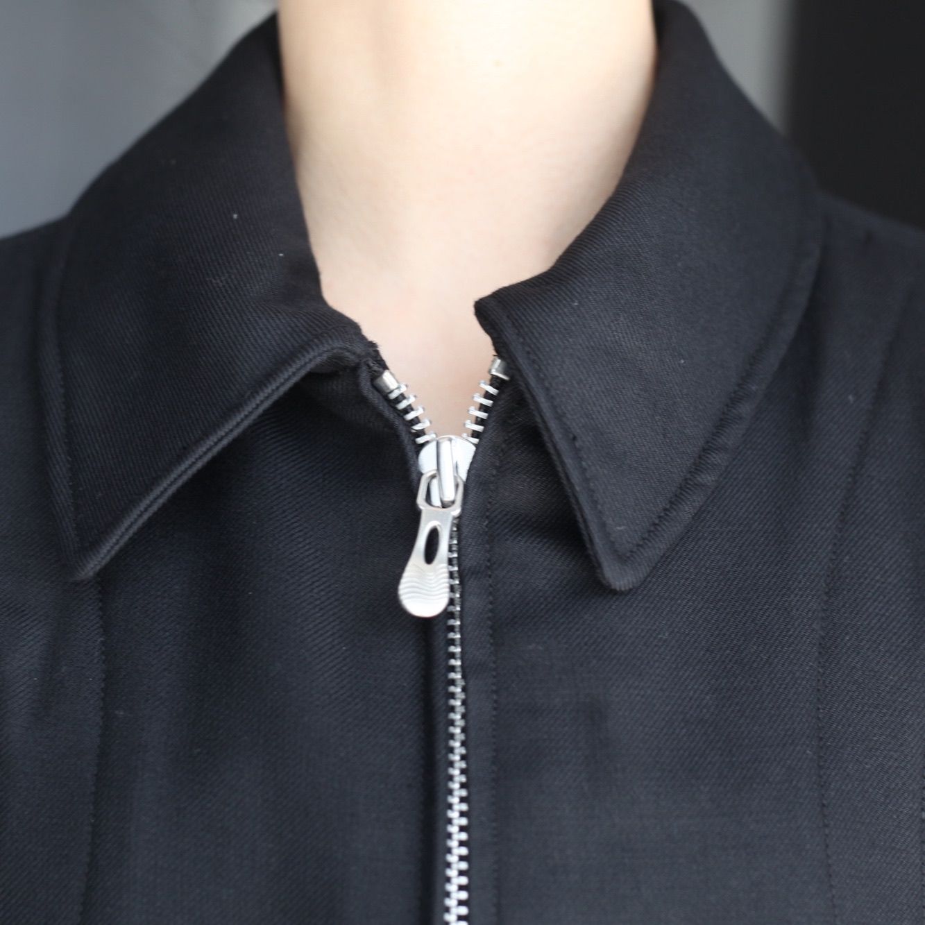【残り一点】Zip Up Padded Short Bomber Jacket