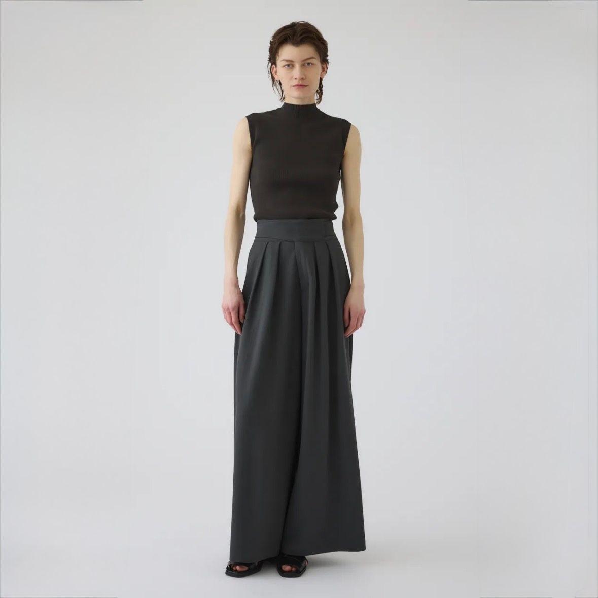 【残り一点】Washable Basic N/S Knit