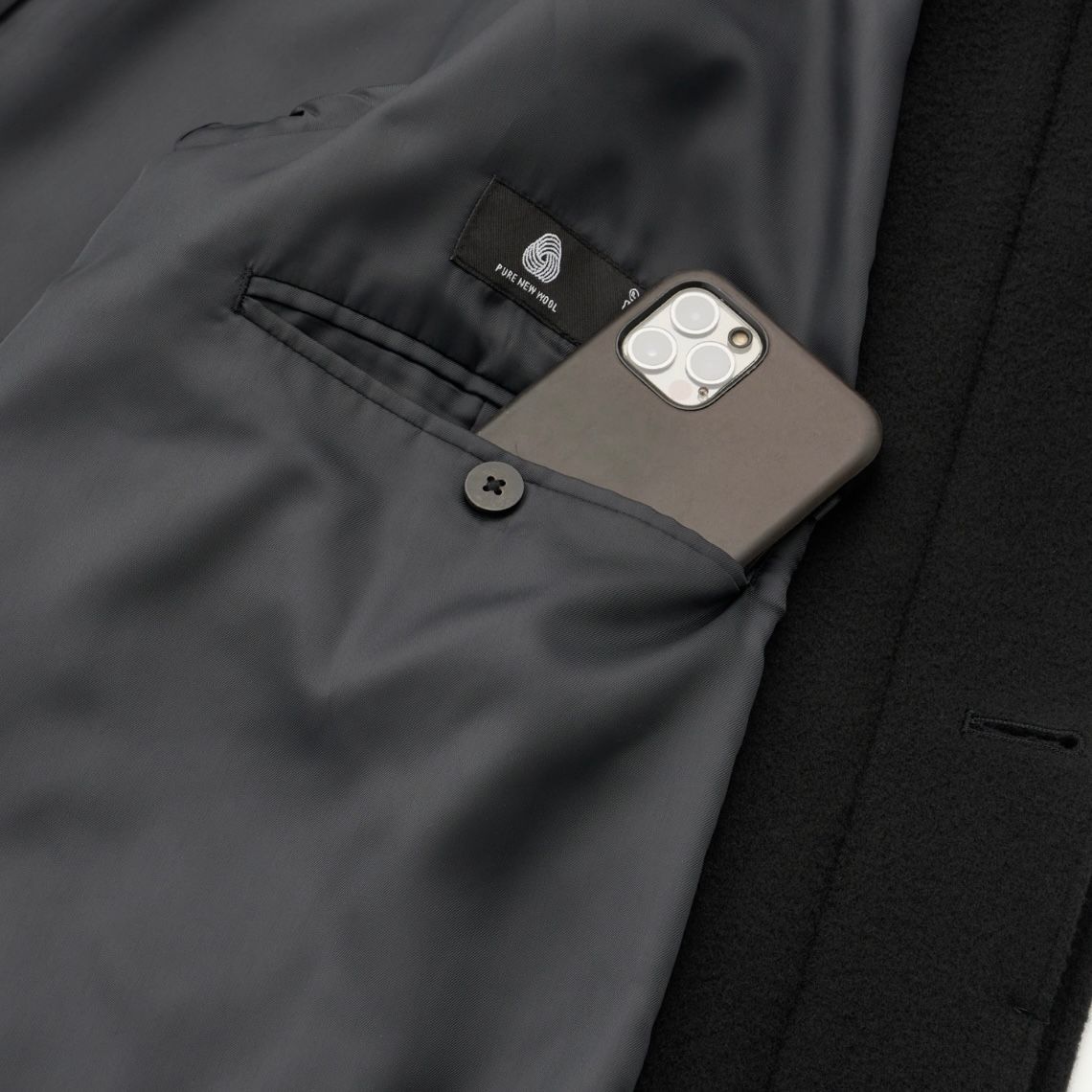 ジャケット・アウター ANOTHER OFFICE LEGACY BALMACAAN COAT ANOTHER OFFICE - 【残り一点】Legacy Balmacaan Coat | ACRMTSM