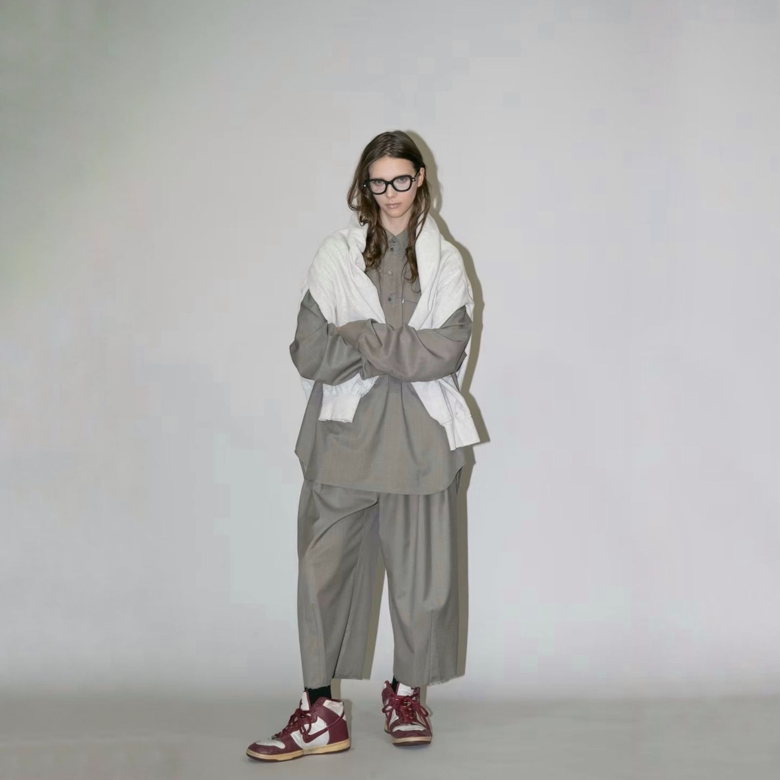 【残り一点】ウォッシャブルツイルスラックス