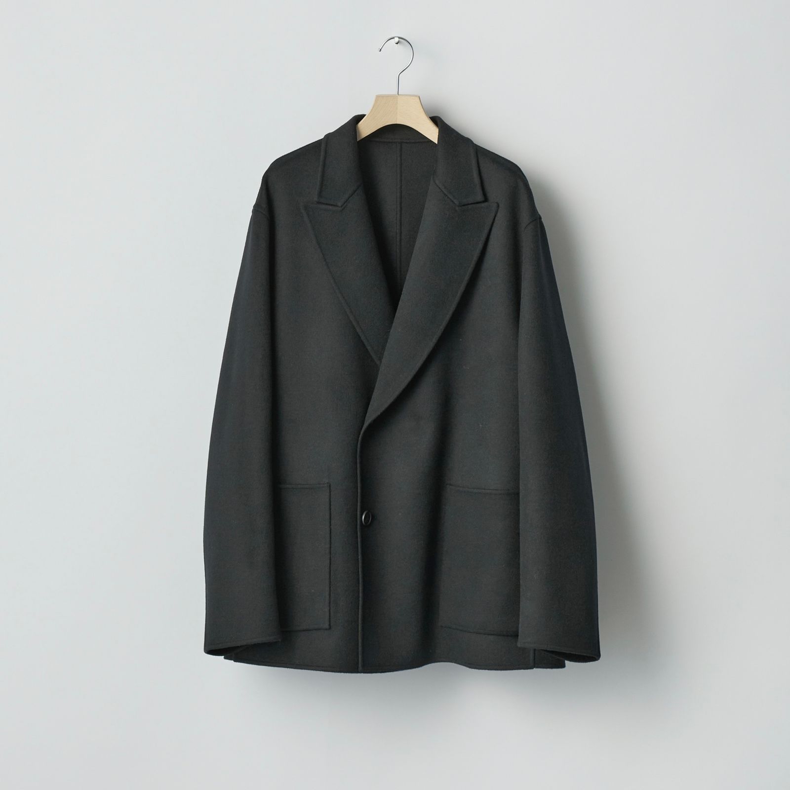 【残り一点】Wool/Cashmere Reversible Peak Lapel Jacket