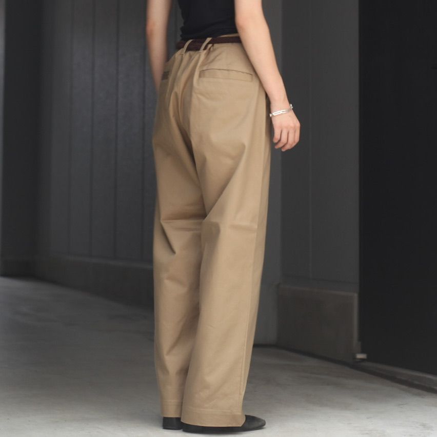 UNIVERSAL PRODUCTS - 【残り一点】No Tuck Chino Trousers | ACRMTSM