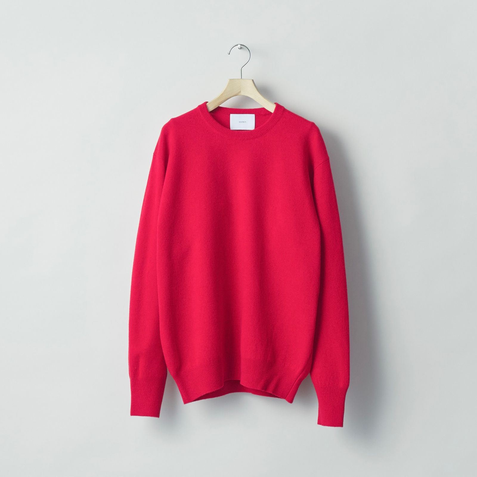 【残り一点】Extra Fine Wool Knit Crew Neck LS