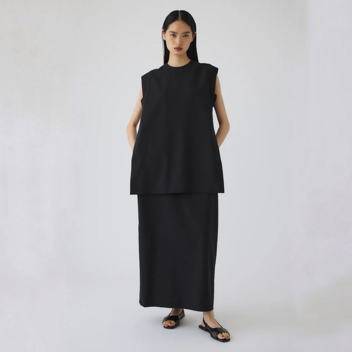 【残り一点】Square Layered Dress