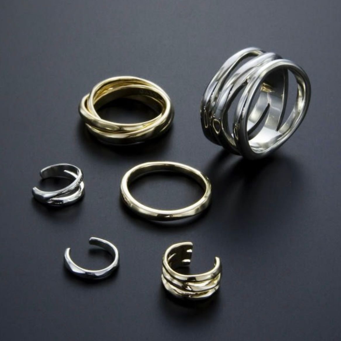 【お取り寄せ注文可能】K10 Narrow Ear Cuff_No.1(GOLD)