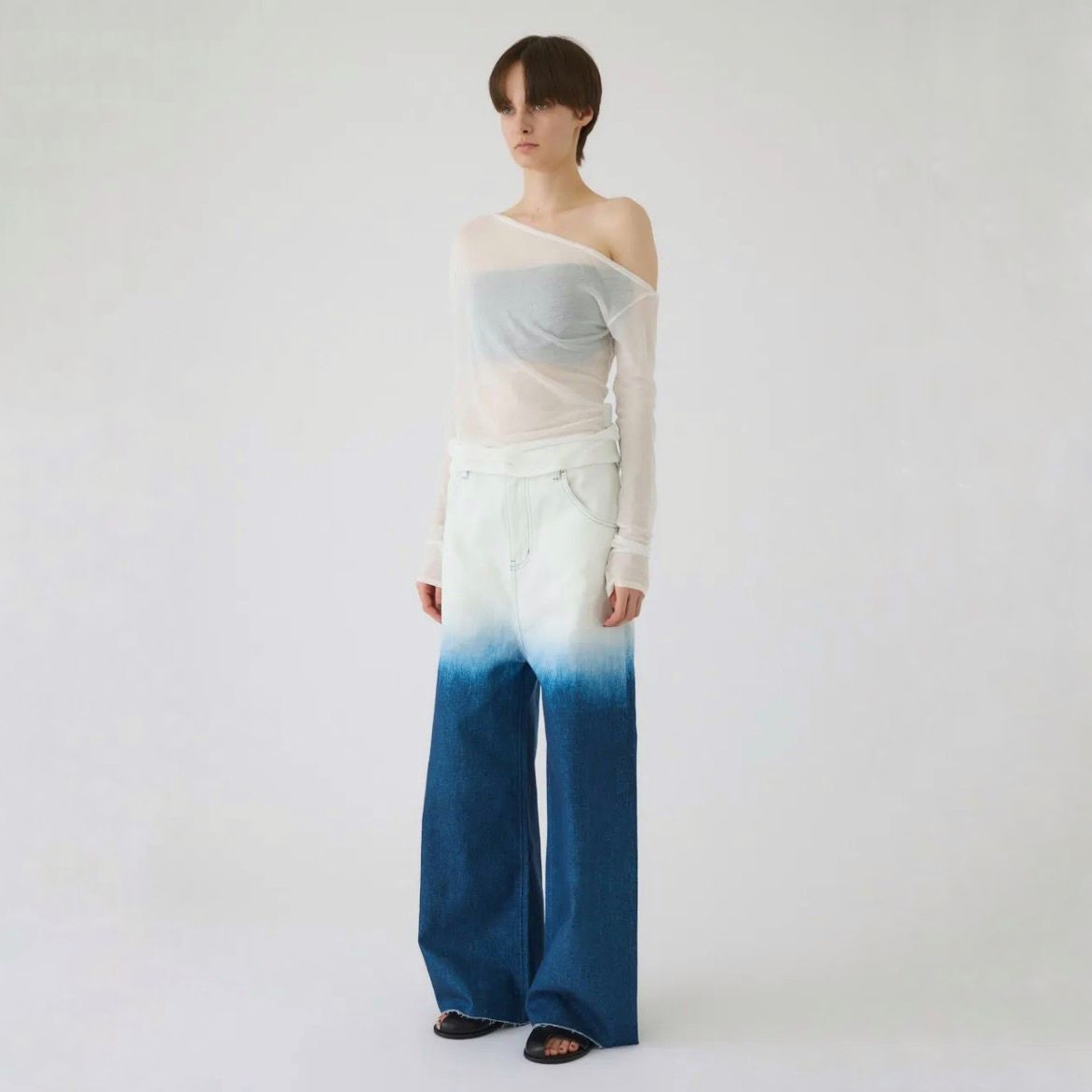 【残り一点】Asymmetry Cut Tops
