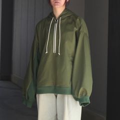 【残り一点】T/Cツイルドッキングハーフジップパーカー