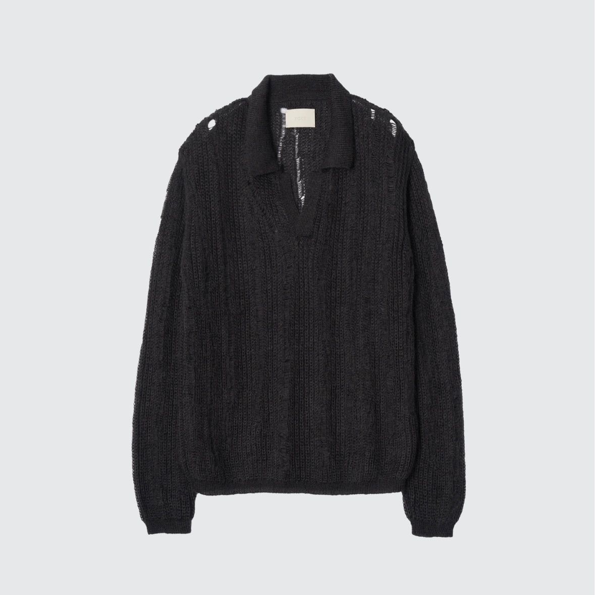 YOKE - 【残り一点】Silk Mohair Skipper Sweater | ACRMTSM