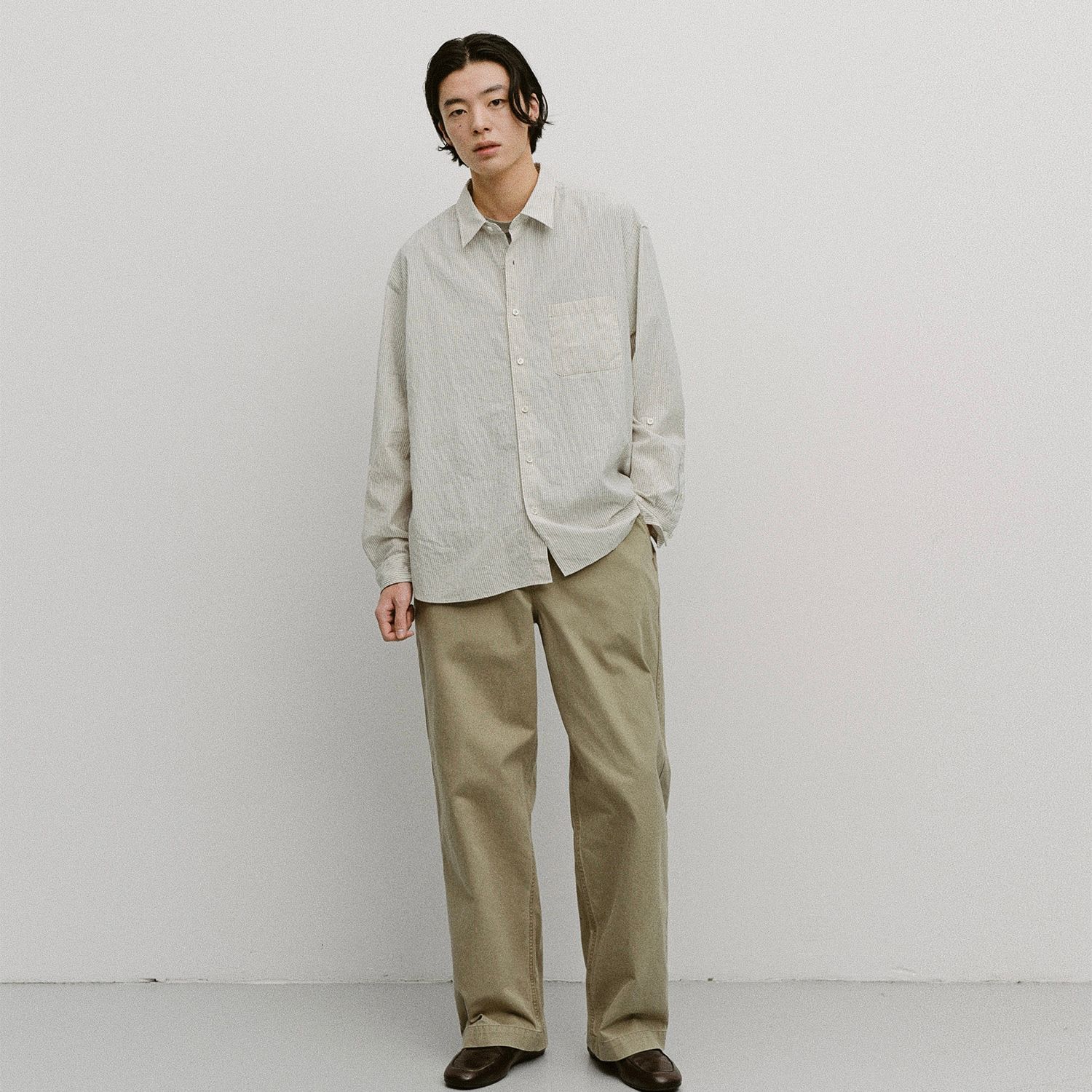 【残り一点】Library Roll-Up Shirt