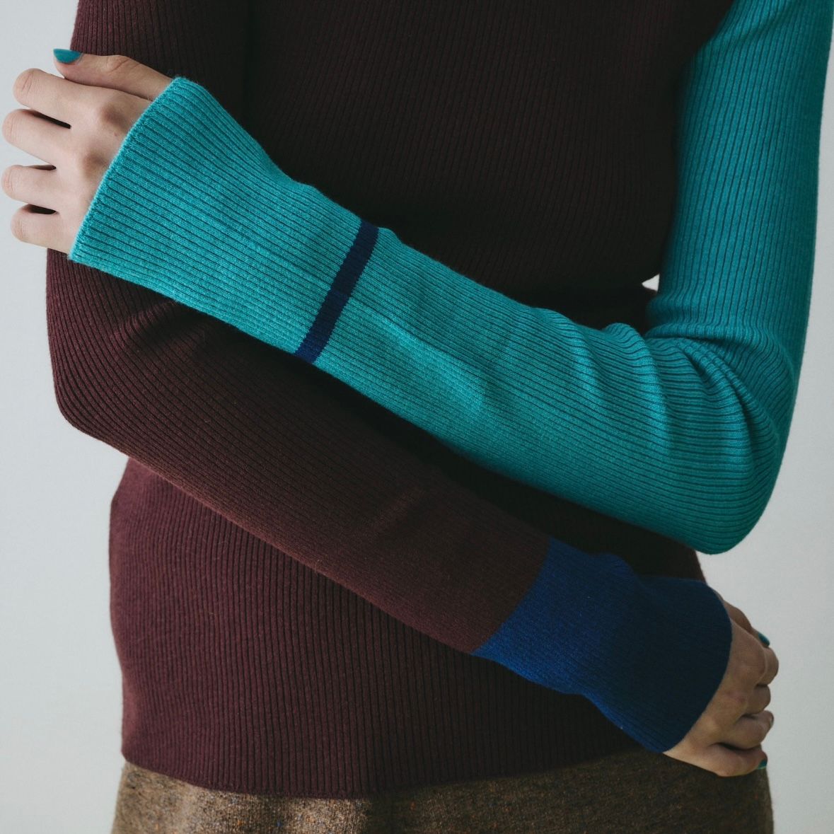 【残り一点】Color Block Inner Tops