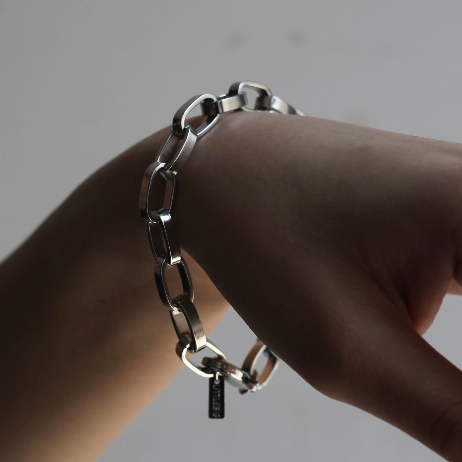 【残り一点】Flat Chain Bracelet(SILVER)