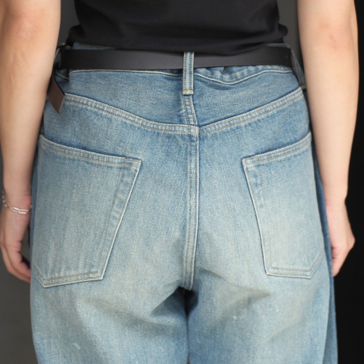 【残り一点】5pocket Straight Pants(USED FADE)