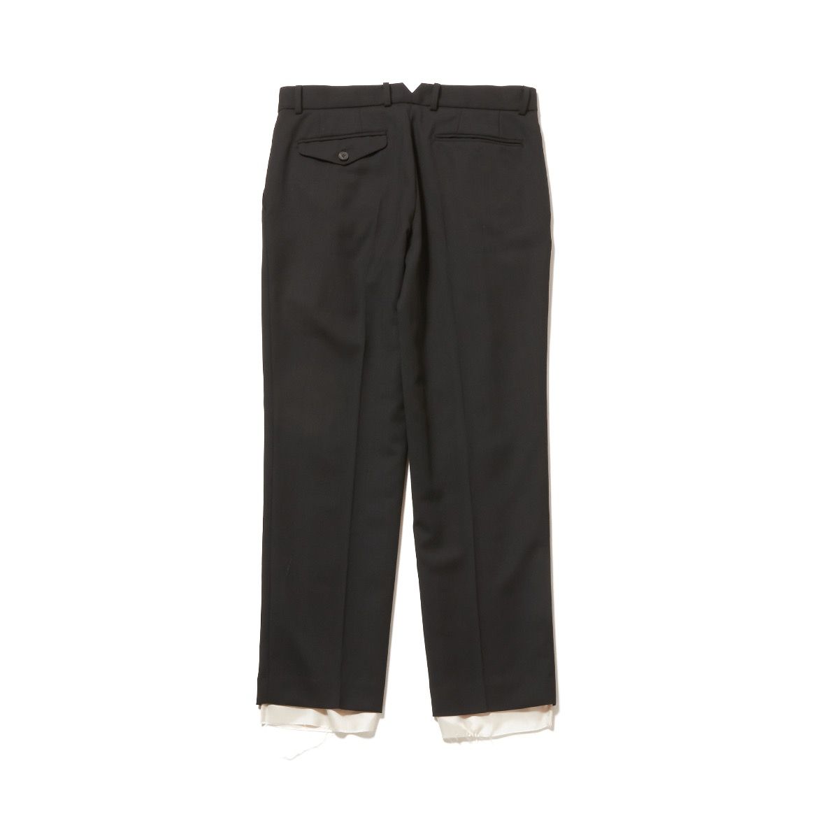 SUGARHILL - 【残り一点】Raw-Edge Liner Tailored Slim Trousers