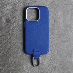 【残り一点】カラビナ付iPhoneケース(LAPIS BLUE)