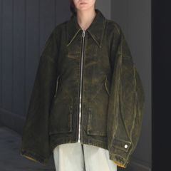 【残り一点】Black Stained Duck Jacket