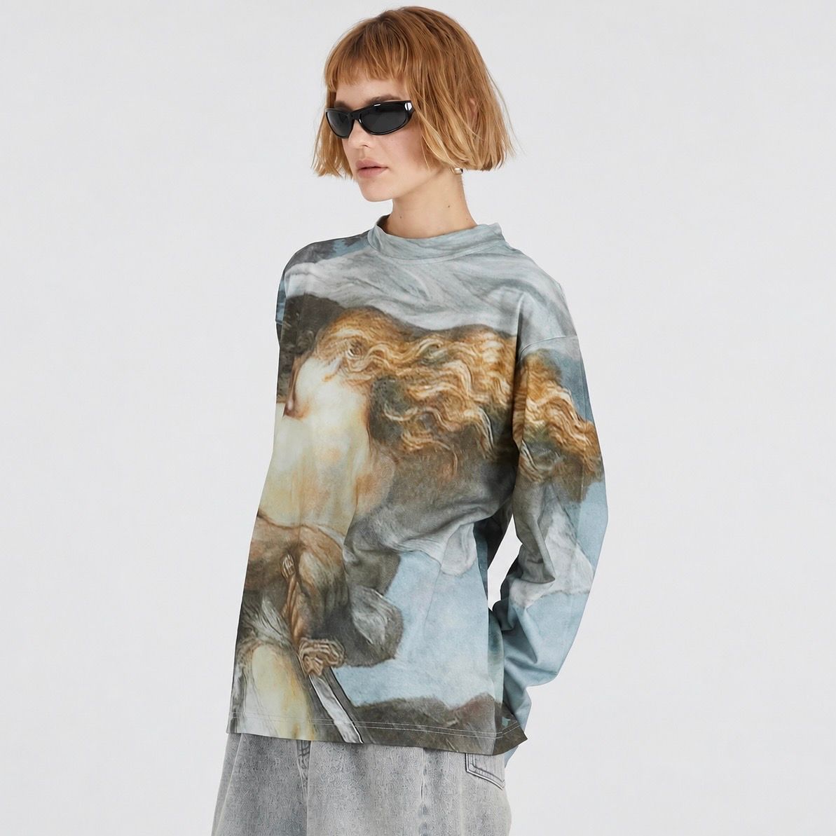 【残り一点】Mythology Print Long Sleeve Tee