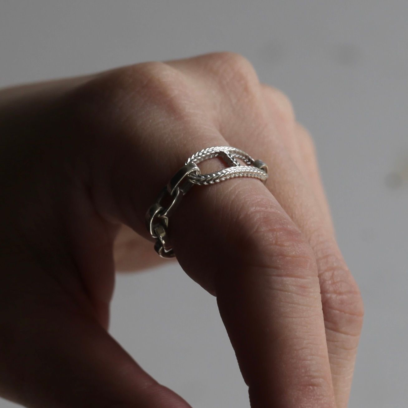 【残り一点】Rope Anchor Chain Ring