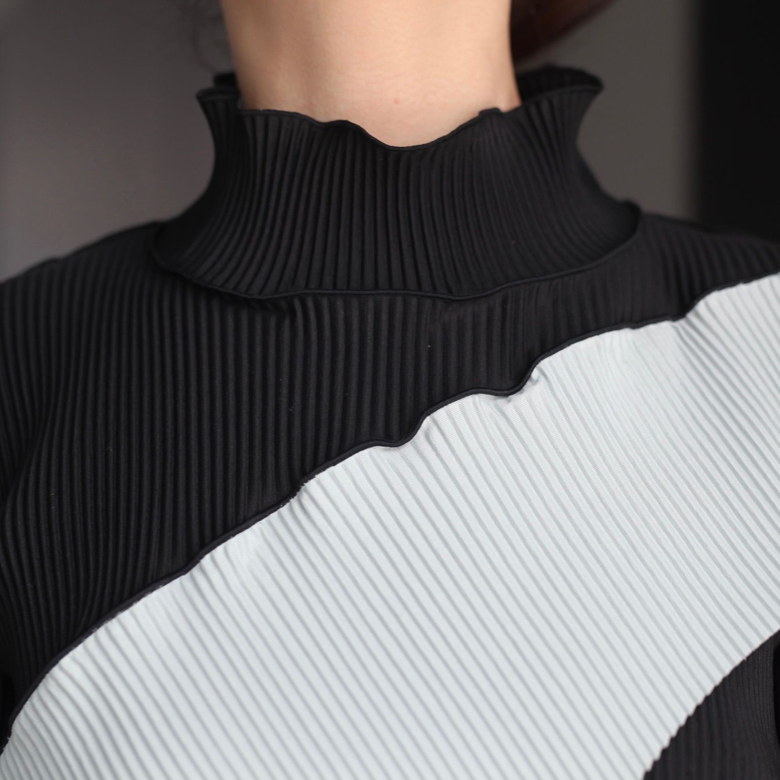 【残り一点】Todo Wave Tiny Top Short Sleeve Highneck