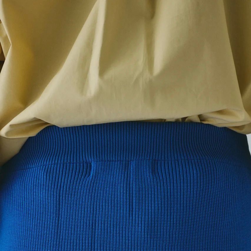 【残り一点】Pleated Hem Knit Skirt