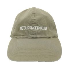 【残り一点】Office Cap(META CONSERVATIVE)