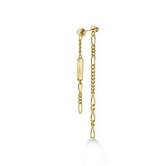 【お取り寄せ注文可能】Mix Chain Pierce_No.1(GOLD)