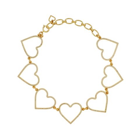 【残り一点】Gold Heart Mega Necklace(GOLD)