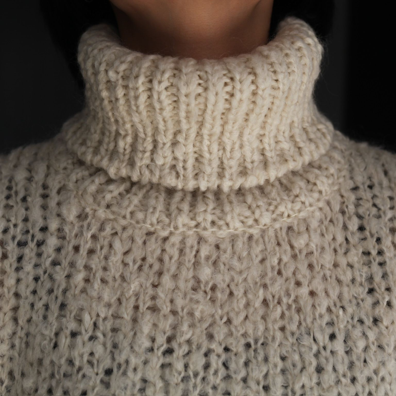 ssstein - 【残り一点】Mohair Wool Loose Knit Turtle Neck LS | ACRMTSM ONLINE STORE