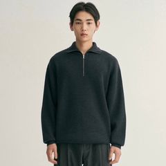 【残り一点】Volume Half Zip Up Knit