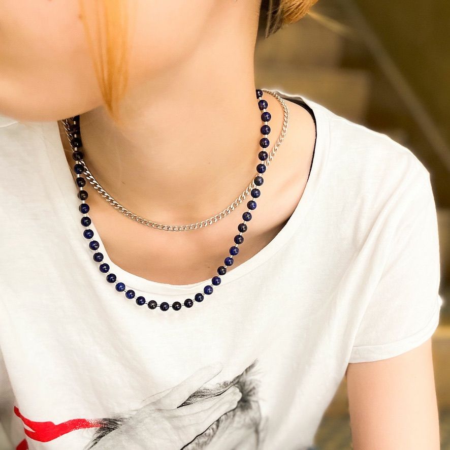 GARNI - 【お取り寄せ注文可能】Stone Ball Chain Necklace