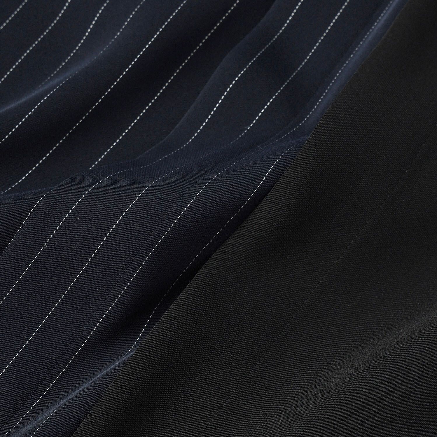 【残り一点】Double Cloth Layered Bi-Color Short Sleeve Shirt