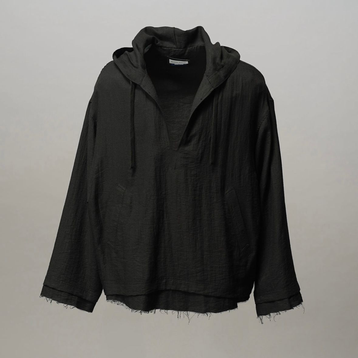 【残り一点】Deep Front Neck Prime-Over Mexican Shirt Hoodie