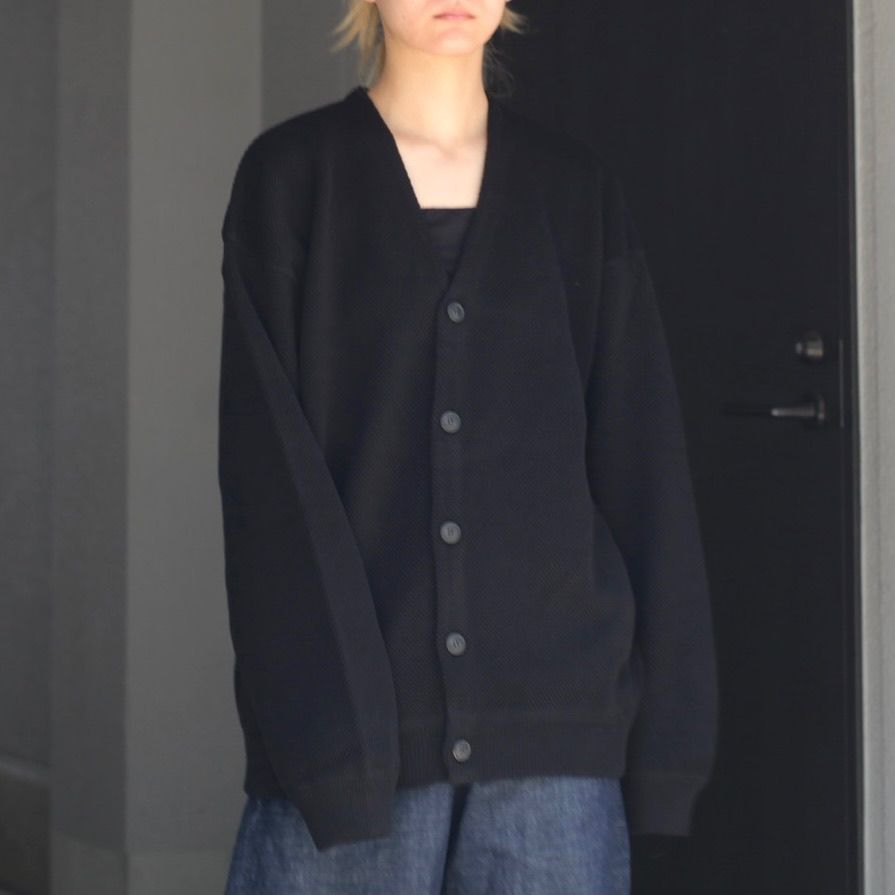 crepuscule [ cardigan ] BLUE×BROWN | ロイド・エフダブリュー (LLOYD FW)