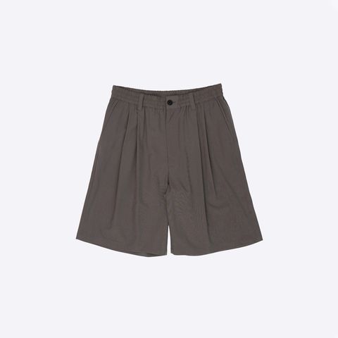 【残り一点】Wool Washer Tropical 2Pleated Easy Shorts