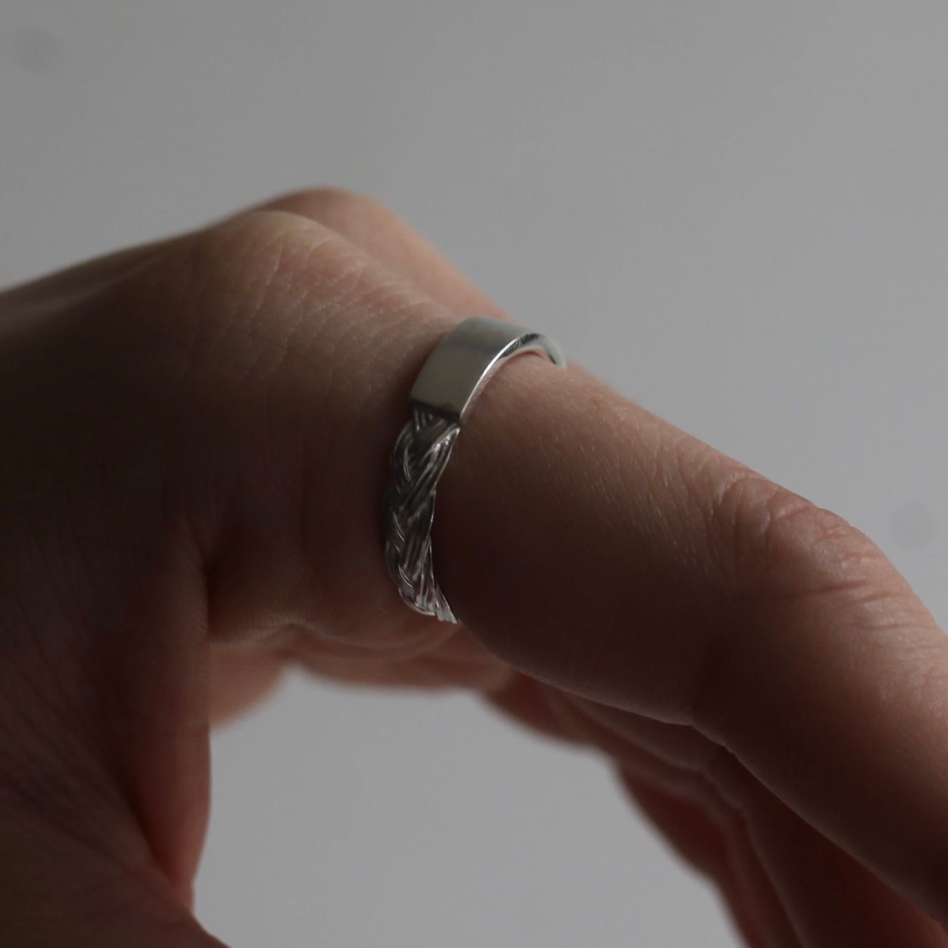 【残り一点】Braid ID Ring(4mm)