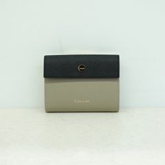 【残り一点】Leather Flap Mini Wallet With A Clasp