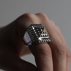 【お取り寄せ注文可能】Vertex Of Element Ring(SILVER×GOLD)