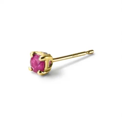 【お取り寄せ注文可能】G-Crown Pierce(K10 YELLOW GOLD×RED)