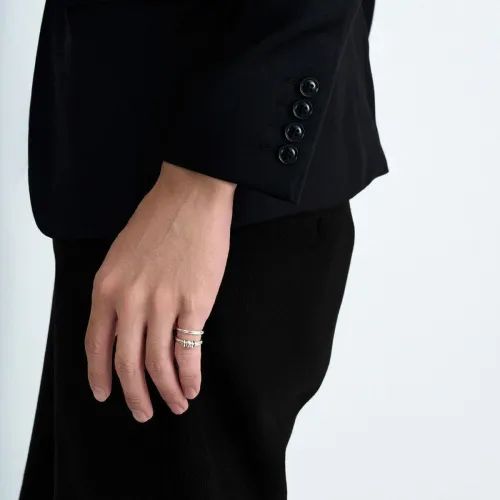 【お取り寄せ注文可能】Symbol Double Ring