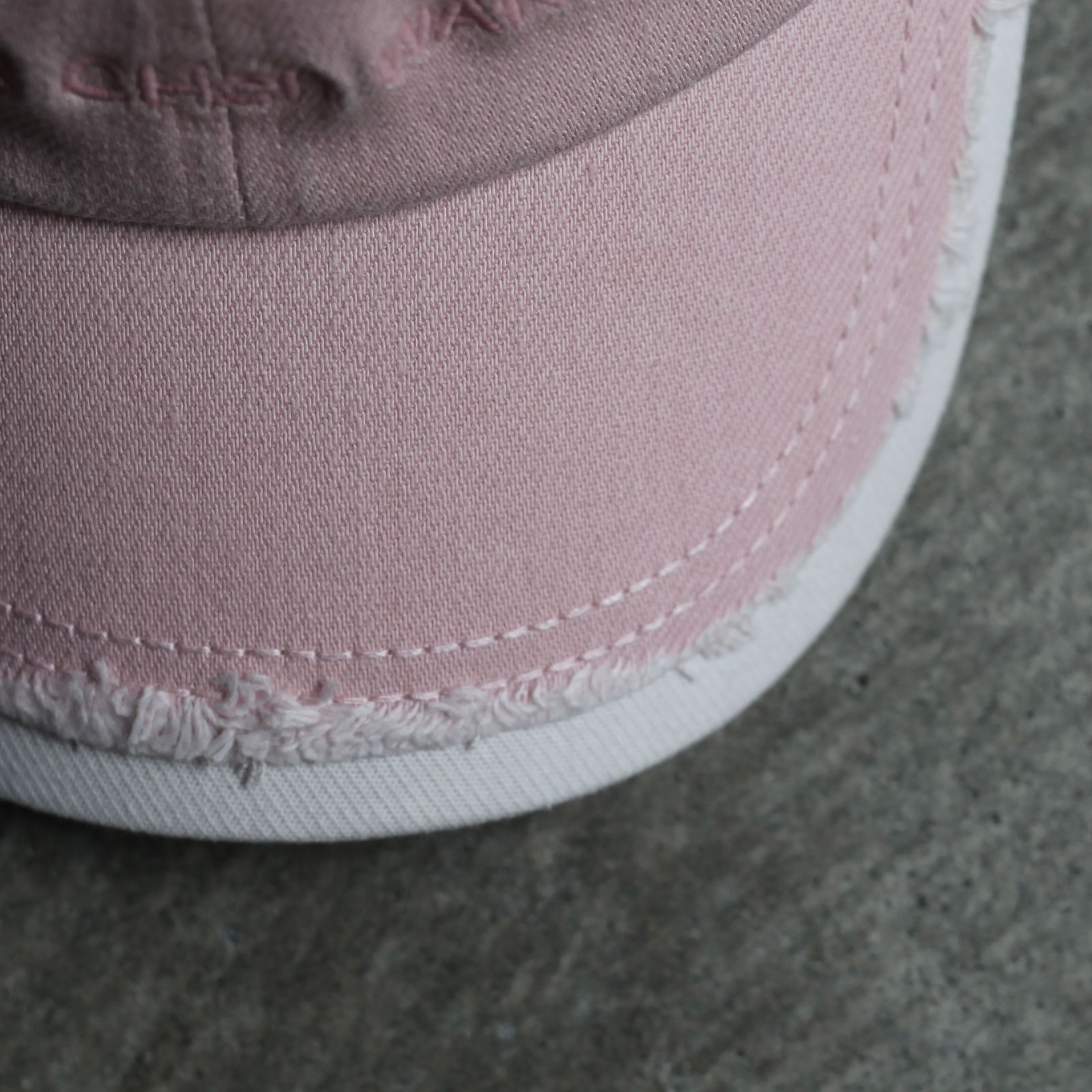 【残り一点】Pink Denim Baseball Cap