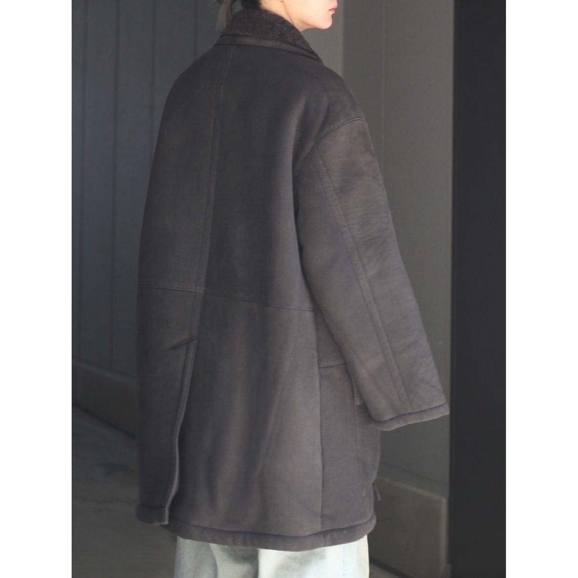 YOKE - 【残り一点】Reversible Mouton Ranch Coat | ACRMTSM ONLINE STORE