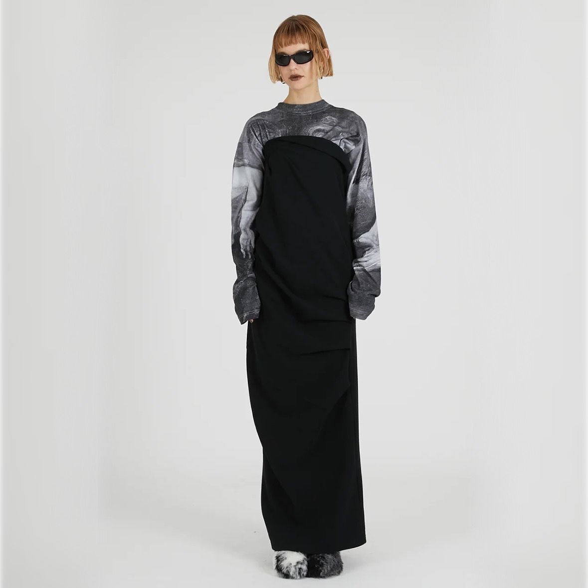 【残り一点】Mythology Print Long Sleeve Tee