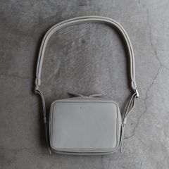 【残り一点】ソフトショルダーバック_Small(WHITE BEIGE)