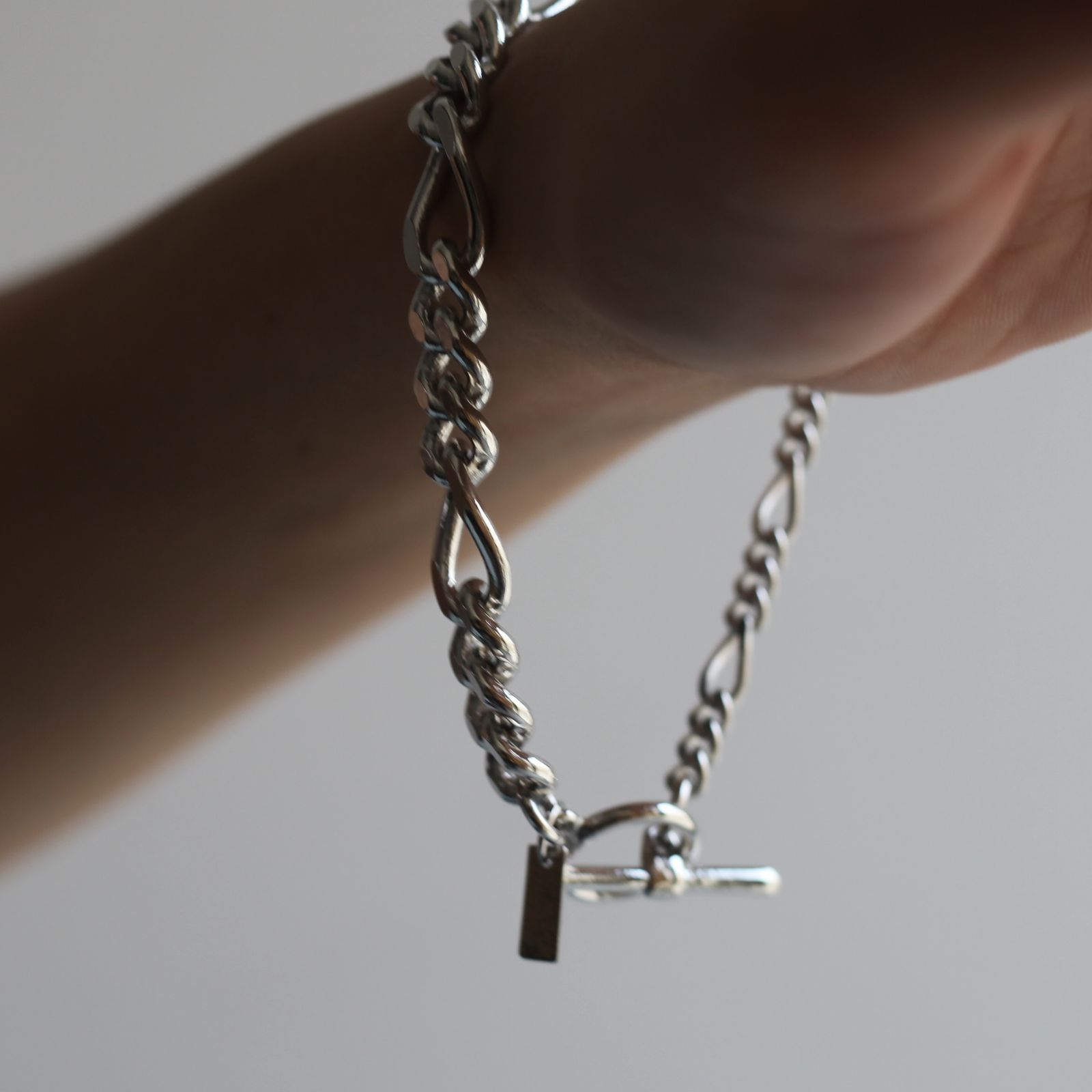 【残りわずか】Combi Chain Bracelet(SILVER)