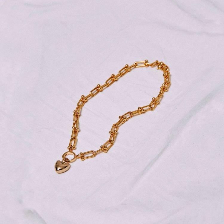 【再販売通知受付可能】Heart Charm Necklace