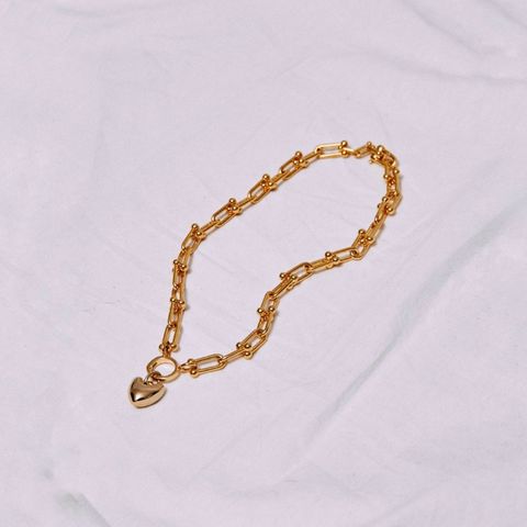 【再販売通知受付可能】Heart Charm Necklace