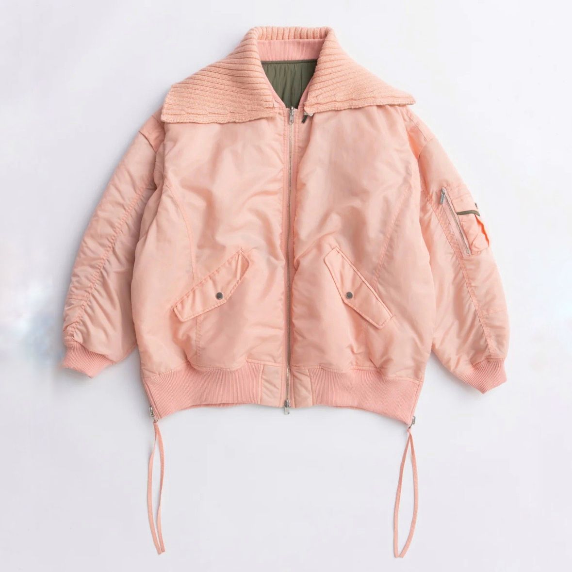 【残り一点】Multiway Knit Collar MA-1