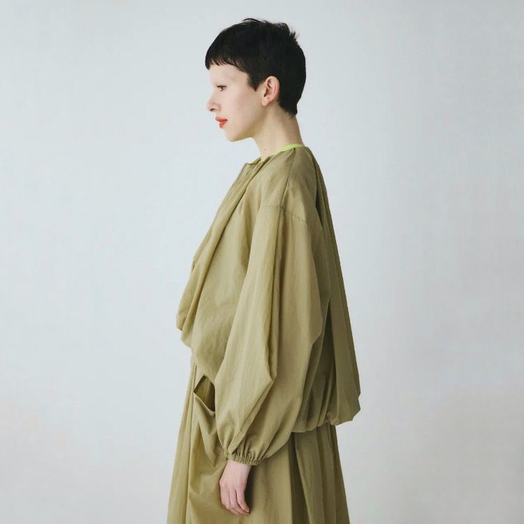 【残り一点】Balloon Hem Nylon Blouson