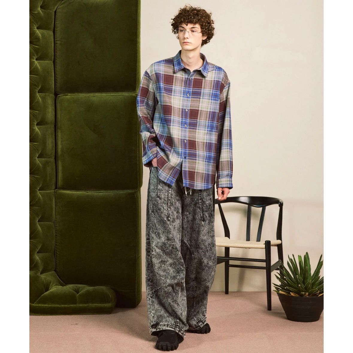 【残り一点】Prime-Wide Denim Balloon Pants