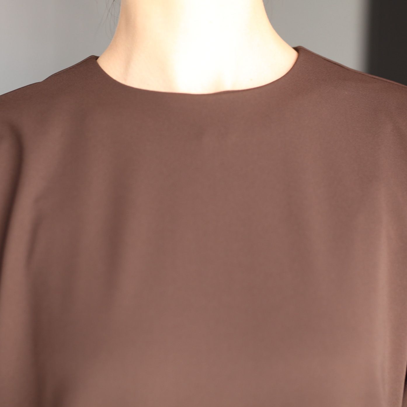 【残り一点】Drape Sleeve Cut Dress