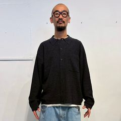 【残り一点】Rib Pattern Kint Shirt